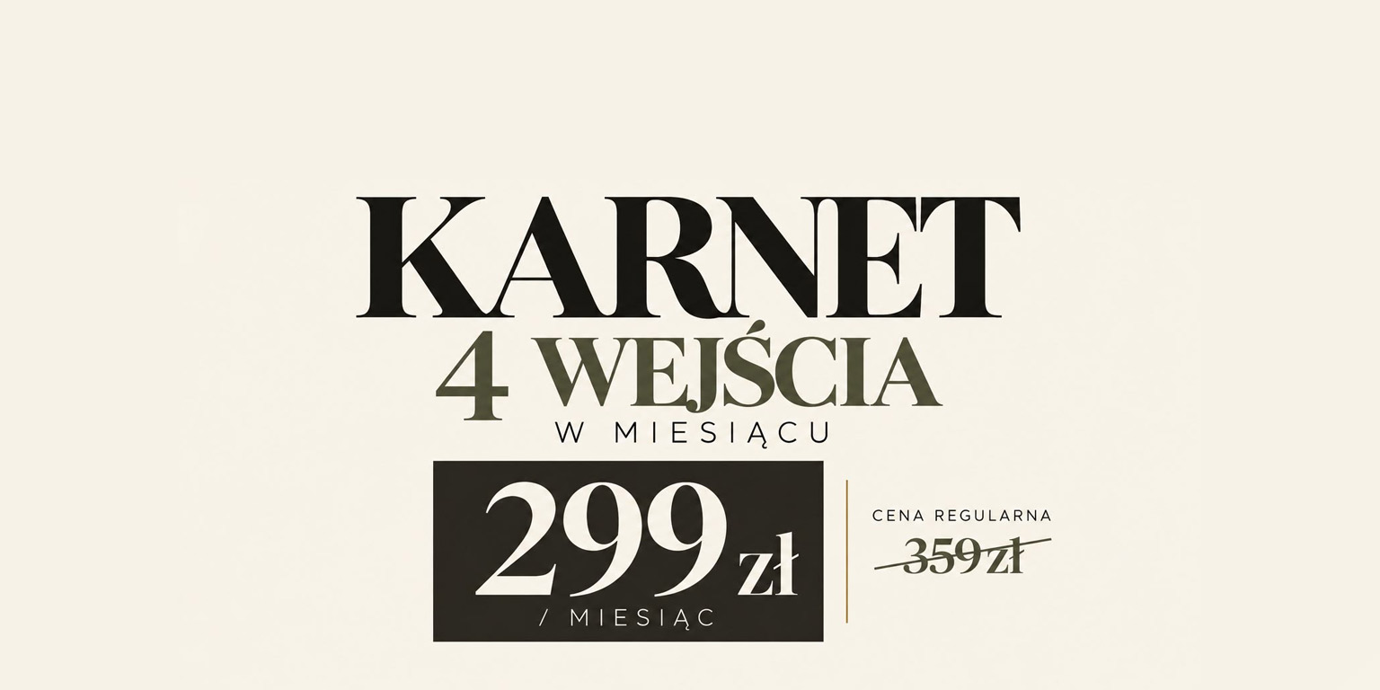 KARNET 4 WEJŚCIA